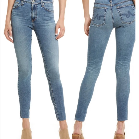 Ag Adriano Goldschmied Denim - Ag jeans Farrah skinny ankle jeans size 28R